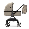 Carrozzina combinata REYA 3in1 con cesta per neonato BROWN